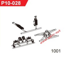 UDIRC 1001 Parts Rear Roll Cage Kit P10-028