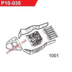 UDIRC 1001 Parts Body Set P10-035