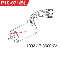 UDIRC 1002 1002se RC Car Parts 3600KV Brushless Motor P10-071B