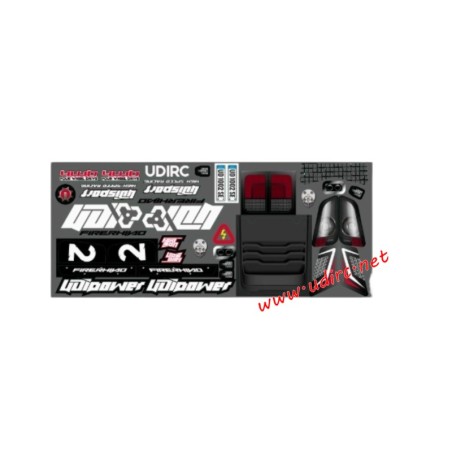 UDIRC 1002 1002se RC Car Parts Body Sticker for Youth Edition