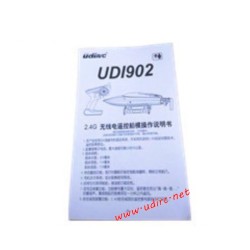 UDIRC UDI002 Tempo RC Boat Parts Manual