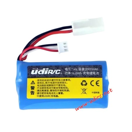 UDIRC UDI002 Tempo Remote Control Boat Parts 7.4V 2000mAh Battery
