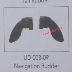 UDIRC UDI003 Speedboat Parts Navigation Rudder UDI003-09