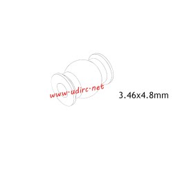 UDIRC UCX2401 RC Car Parts 3.46x4.8mm Hollow Ball UCX24-S007