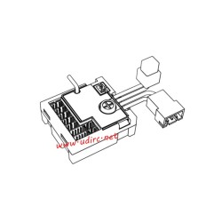 UDIRC UCX2402 RC Car Parts Brushless Speed Control and Receiver UCX24-E008