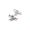 UDIRC 1002 1002se Upgrade Parts Front Steering Cups Silver
