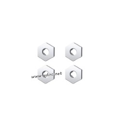 UDIRC M16 RC Car Parts Brushless Metal Hexagonal Bonds P12-004B