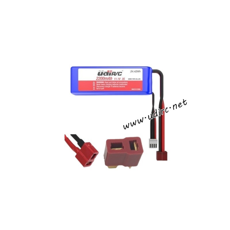 UDIRC UDI005 Muscle Boat Parts 11.1V 2200mah T Plug Battery UDI903-37