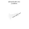 UDIRC UD1610 1610S Parts 2.6x8MM KB Hexagon Socket Countersunk Head Tapping Screw M01-012