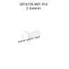 UDIRC UD1610 1610S Parts 2.6x6mm TB Hexagon Socket Button Head Tapping Screw M01-016