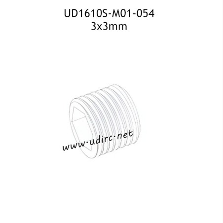 UDIRC UD1610 1610S Parts 3x3mm Set Screws M01-054