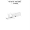 UDIRC UD1610 1610S Parts 2.5x8mm Hexagon Socket Head Cap Machine Screw M01-056