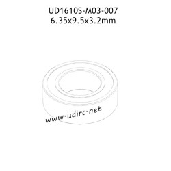 UDIRC UD1610 1610S Parts 6.35X9.5X3.2MM Ball Bearings M03-007