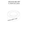 UDIRC UD1610 1610S Parts 6.35X9.5X3.2MM Ball Bearings M03-007