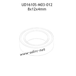 UDIRC UD1610 1610S Parts 8x12x4MM Ball Bearings M03-012