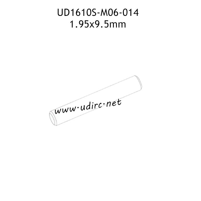 UDIRC UD1610 1610S Parts 1.95x9.5MM Pins M06-014 UDIRC UD1610 1610S Parts 1.95x9.5MM Pins M06-014