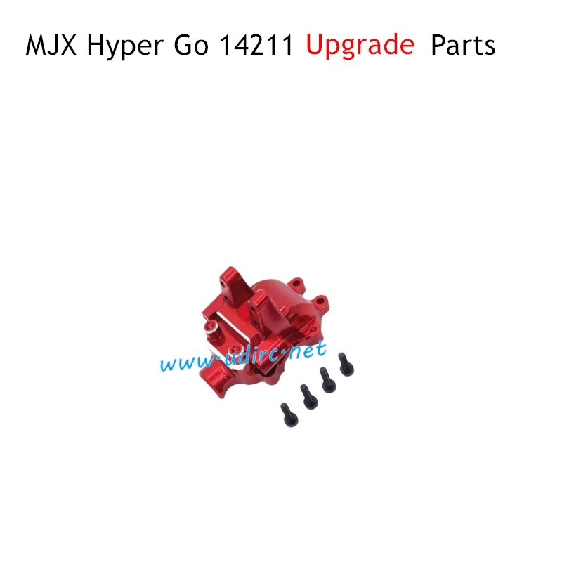 MJX Hyper Go 14211 Upgrade Parts Front Gearbox Upper Cover Red MJX Hyper Go 14211 Upgrade Parts Front Gearbox Upper Cover Red