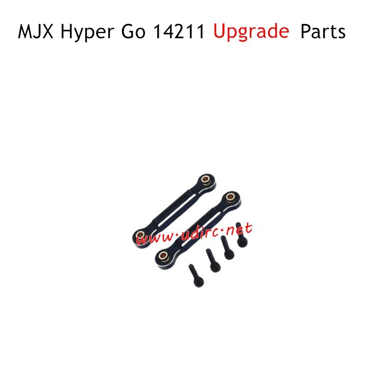 MJX Hyper Go 14211 Upgrade Parts Front Steering Tie Rods Black MJX Hyper Go 14211 Upgrade Parts Front Steering Tie Rods Black