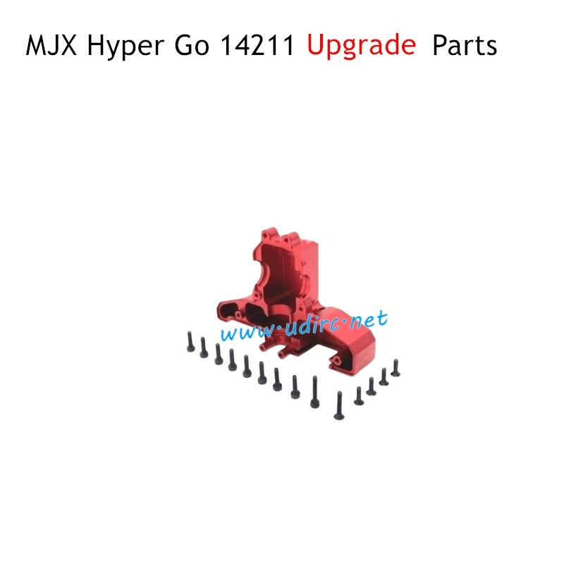 MJX Hyper Go 14211 Upgrade Parts Rear Gearbox Lower Cover Red MJX Hyper Go 14211 Upgrade Parts Rear Gearbox Lower Cover Red