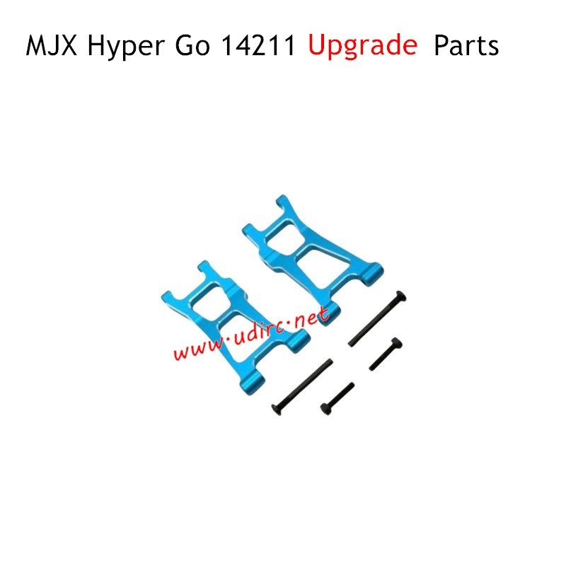 MJX Hyper Go 14211 Upgrade Parts Rear Lower Swing Arms Blue MJX Hyper Go 14211 Upgrade Parts Rear Lower Swing Arms Blue