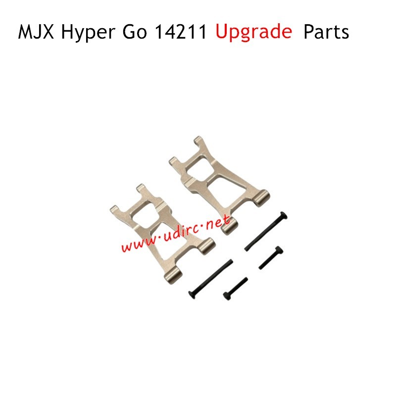 MJX Hyper Go 14211 Upgrade Parts Rear Lower Swing Arms Champagne Gold MJX Hyper Go 14211 Upgrade Parts Rear Lower Swing Arms Champagne Gold