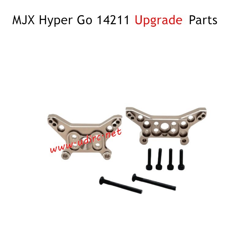 MJX Hyper Go 14211 Upgrade Parts Front and Rear Shock Mount Champagne Gold MJX Hyper Go 14211 Upgrade Parts Front and Rear Shock Mount Champagne Gold
