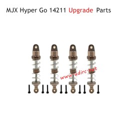 MJX Hyper Go 14211 Upgrade Parts Shock Absorbers Champagne Gold