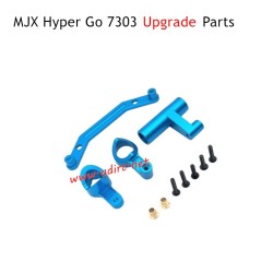 MJX Hyper Go 7303 Upgrade Parts Front Steering Assembly Blue