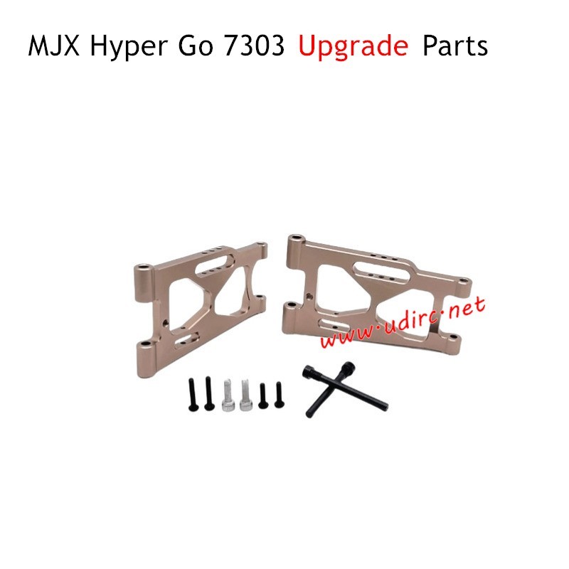 MJX Hyper Go 7303 Upgrade Parts Rear Lower Swing Arms Champagne Gold P73250 MJX Hyper Go 7303 Upgrade Parts Rear Lower Swing Arms Champagne Gold P73250