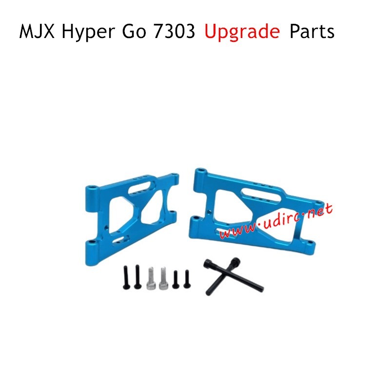 MJX Hyper Go 7303 Upgrade Parts Rear Lower Swing Arms Blue P73250 MJX Hyper Go 7303 Upgrade Parts Rear Lower Swing Arms Blue P73250