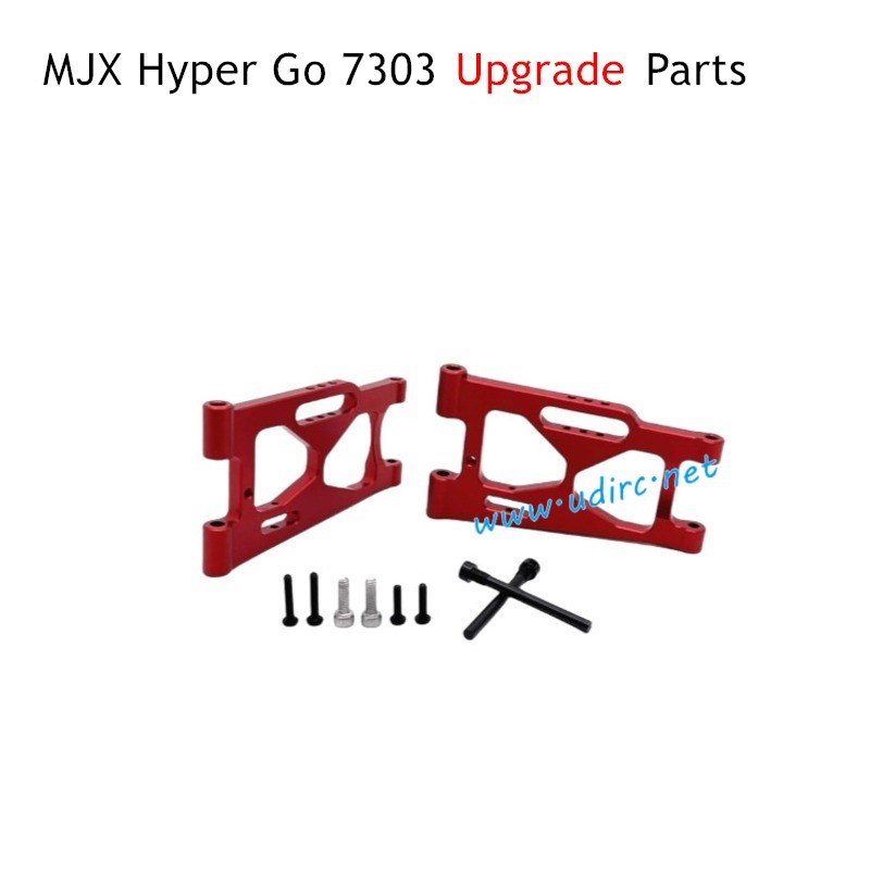MJX Hyper Go 7303 Upgrade Parts Rear Lower Swing Arms Red P73250 MJX Hyper Go 7303 Upgrade Parts Rear Lower Swing Arms Red P73250