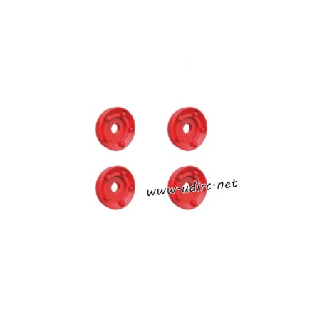 UDIRC UD1610 Pro RC Car Parts Wheel Anti-slip Spacer Red P16-003A