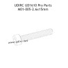 UDIRC UD1610 Pro Parts 2.6X15MM HB Hexagon Socket Head Cap Tapping Screw M01-005