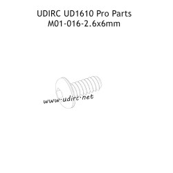 UDIRC UD1610 Pro Parts 2.6x6mm TB Hexagon Socket Button Head Tapping Screw M01-016