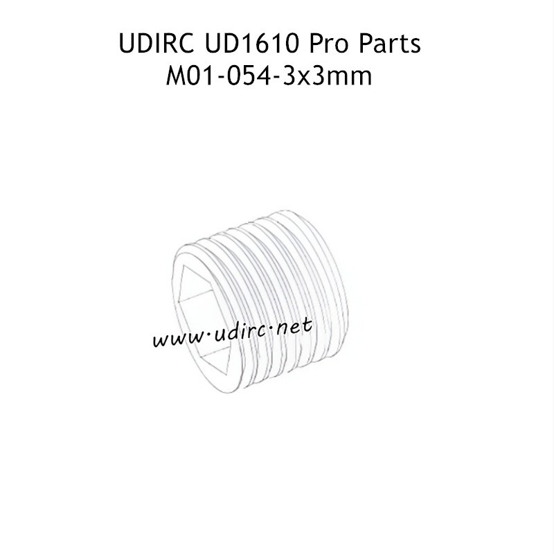 UDIRC UD1610 Pro RC Car Parts 3x3mm Set Screws M01-054