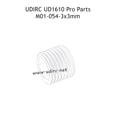 UDIRC UD1610 Pro RC Car Parts 3x3mm Set Screws M01-054