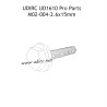 UDIRC UD1610 Pro RC Car Parts 2.6X15MM Outer Hexagonal Flange Screw M02-004