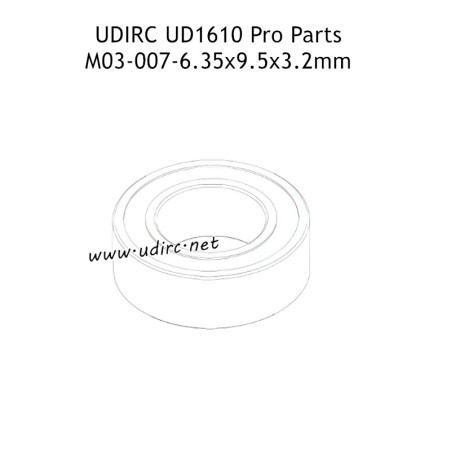 UDIRC UD1610 Pro RC Car Parts 6.35X9.5X3.2MM Ball Bearings M03-007