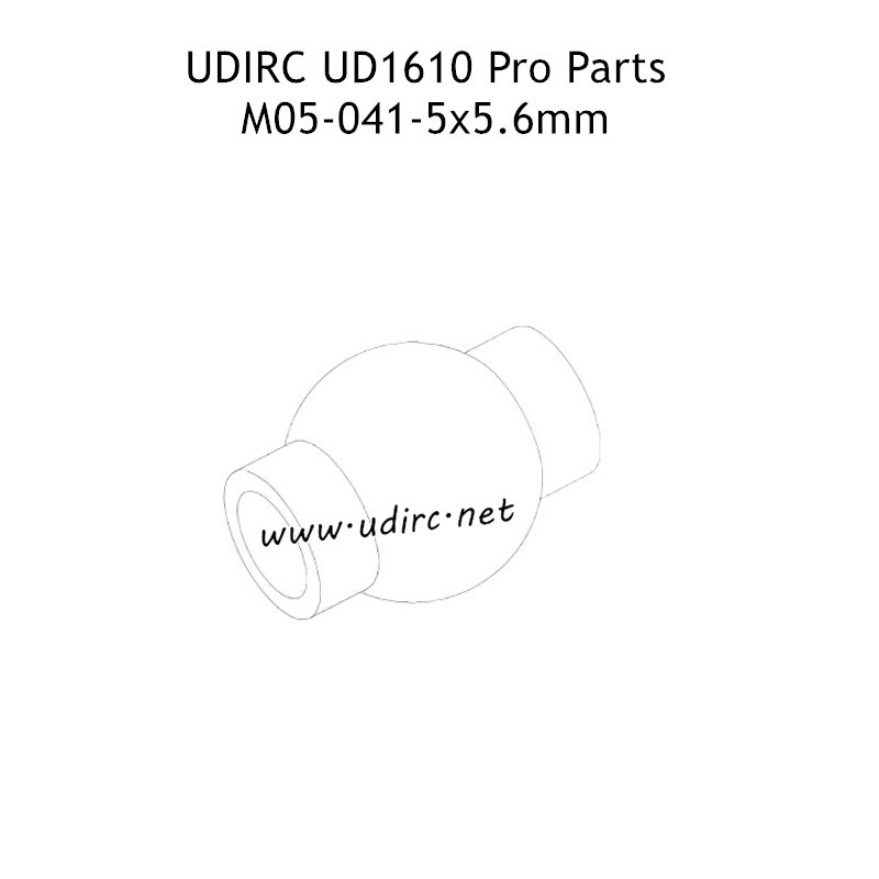 UDIRC UD1610 Pro Parts 5X5.6MM Hollow Ball M05-041
