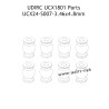 UDIRC UCX1801 Parts 3X4.6X4.8mm Hollow Ball Screw UCX24-S007