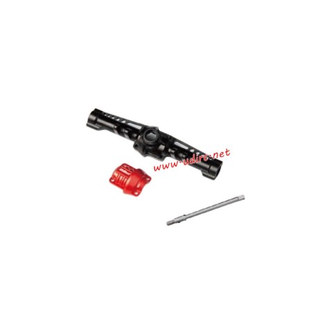 UDIRC UCX2405 RC Car Upgrade Parts Metal Rear Axle and Rear Axle Half Shafts UCX24-P066A