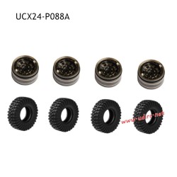 UDIRC UCX2405 Pro RC Car Upgrade Parts Metal Wheels Bindings and Wheels Tread UCX24-P088A