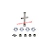 UDIRC M16 High Speed RC Car Upgrade Parts 12mm Sleeve Silver