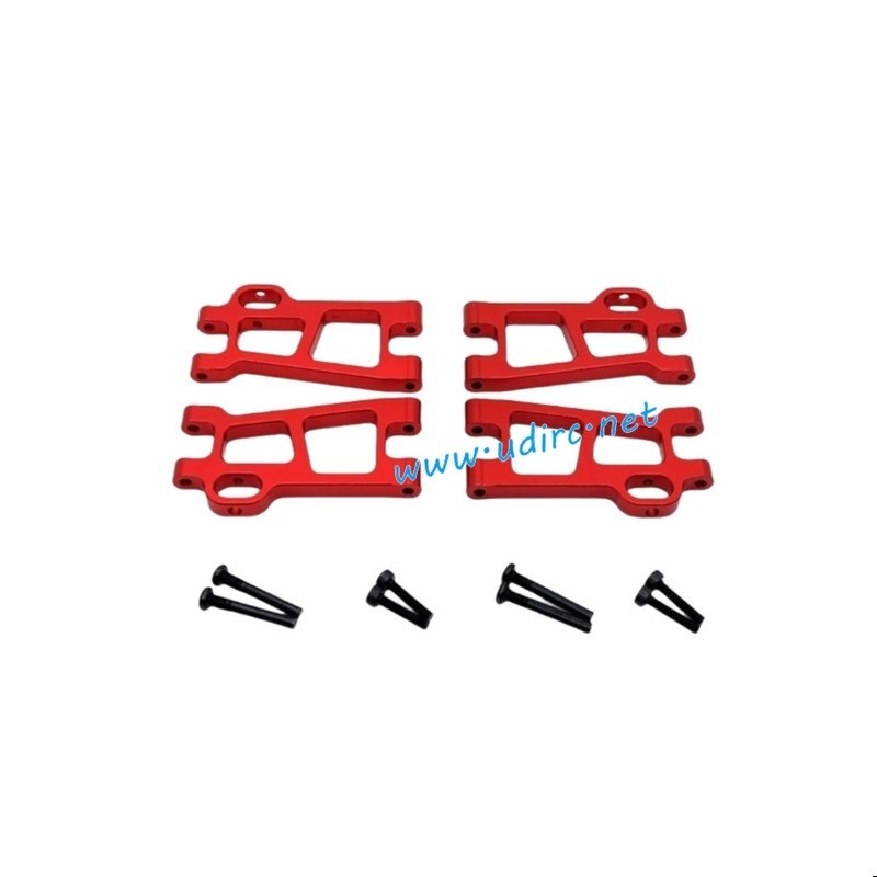 UDIRC M16 High Speed RC Car Upgrade Parts Front and Rear Lower Swing Arms Red