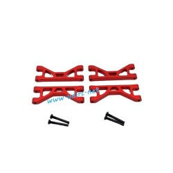 UDIRC M16 High Speed RC Car Upgrade Parts Front and Rear Upper Swing Arms Red