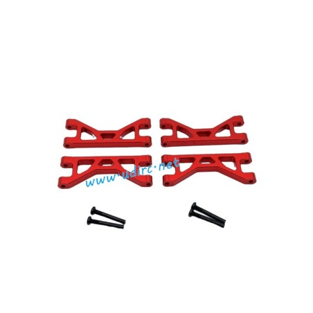 UDIRC M16 High Speed RC Car Upgrade Parts Front and Rear Upper Swing Arms Red
