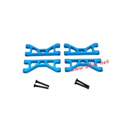 UDIRC M16 High Speed RC Car Upgrade Parts Front and Rear Upper Swing Arms Blue
