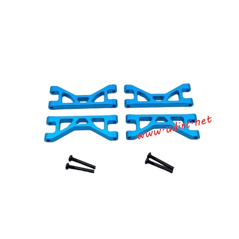UDIRC M16 High Speed RC Car Upgrade Parts Front and Rear Upper Swing Arms Blue