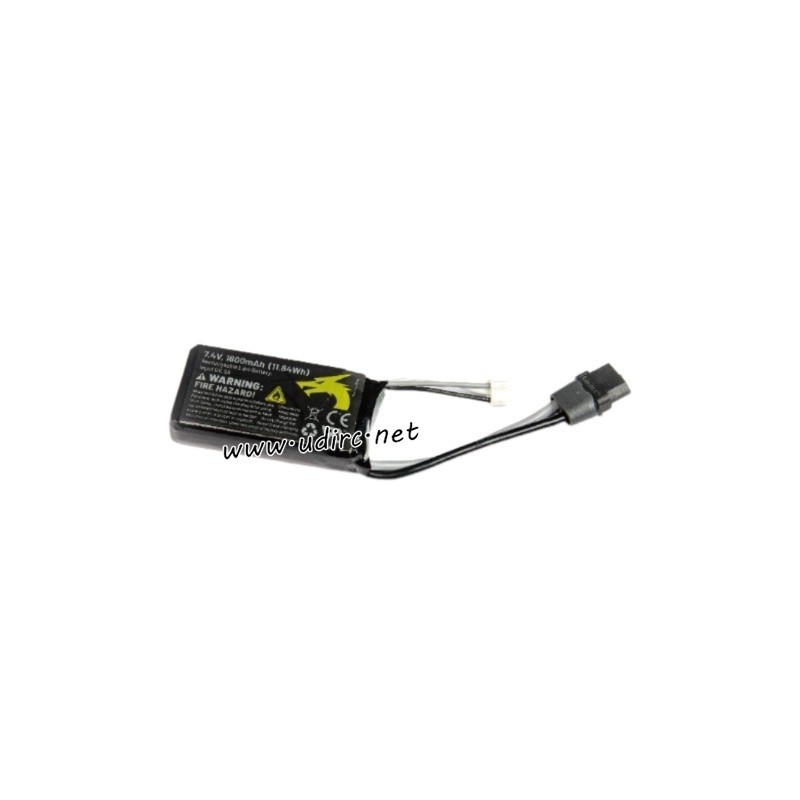 UDIRC M16 RC Car Parts 7.4V 1600mAh Battery XT Plug MBO-XT1674
