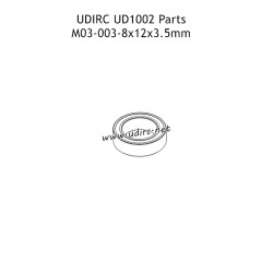 UDIRC 1001 1002 1002SE Parts 8x12x3.5mm Ball Bearing M03-003